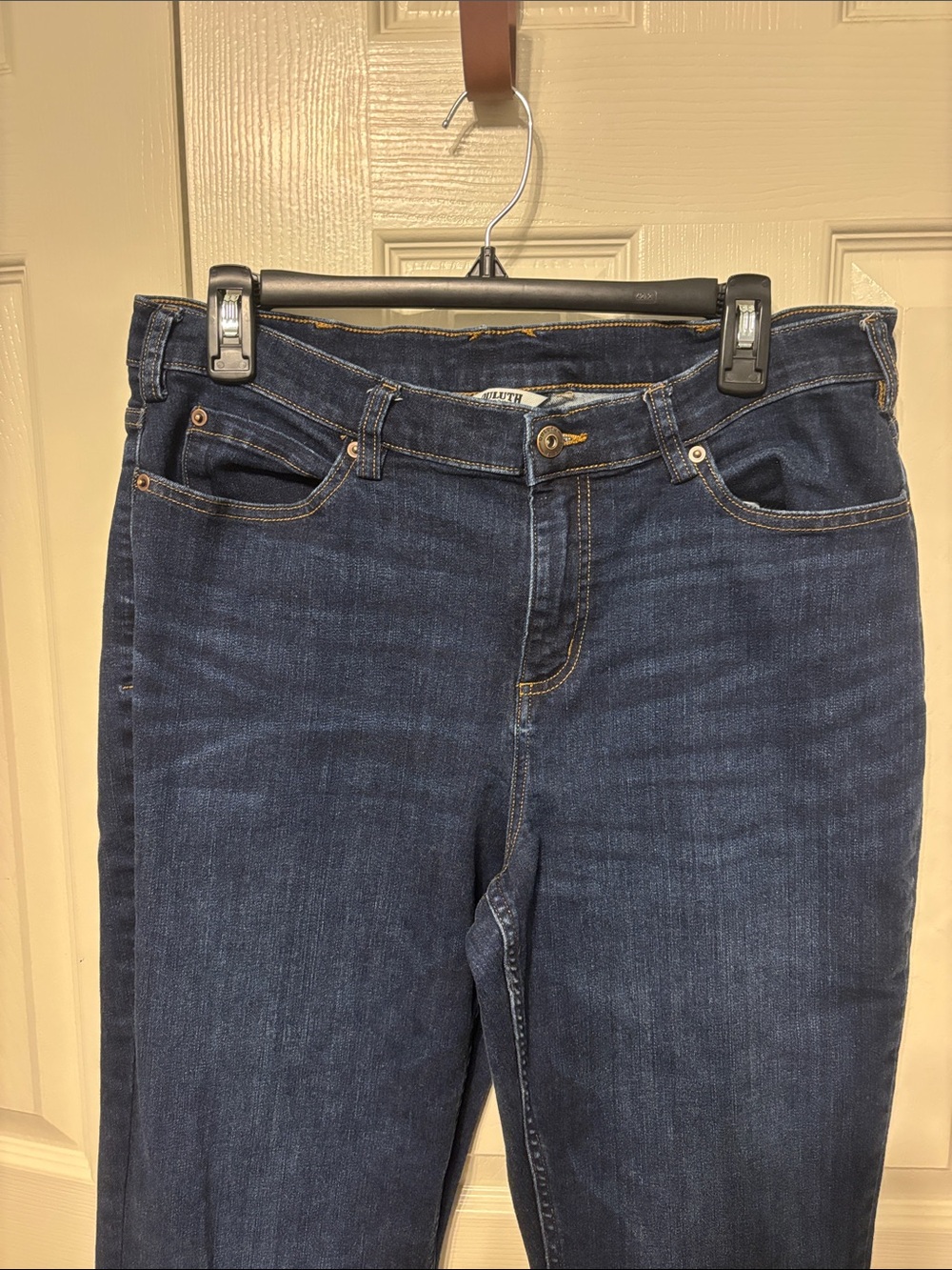 Duluth Trading Co Daily Denim Bootcut Plus Jeans - Picture 3 of 10